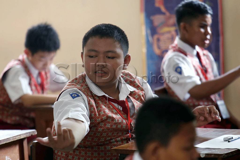 Siswa inklusi ikuti...