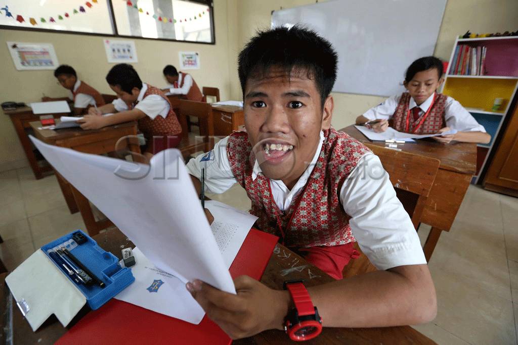 Siswa inklusi ikuti...