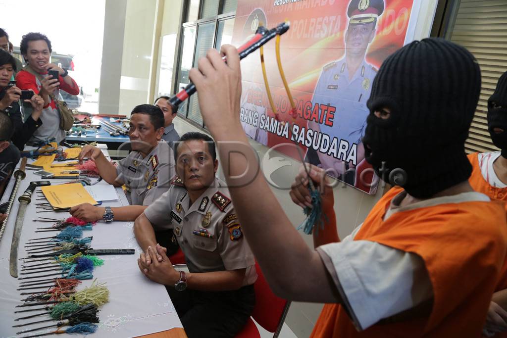 Polresta Manado gelar...