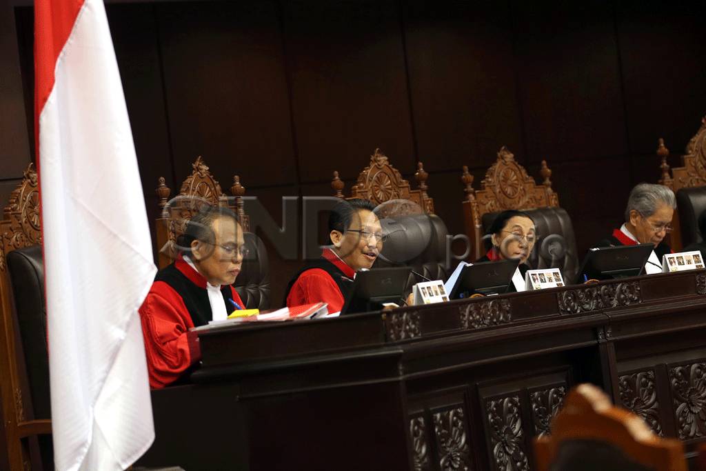 MK mulai sidangkan sengketa...