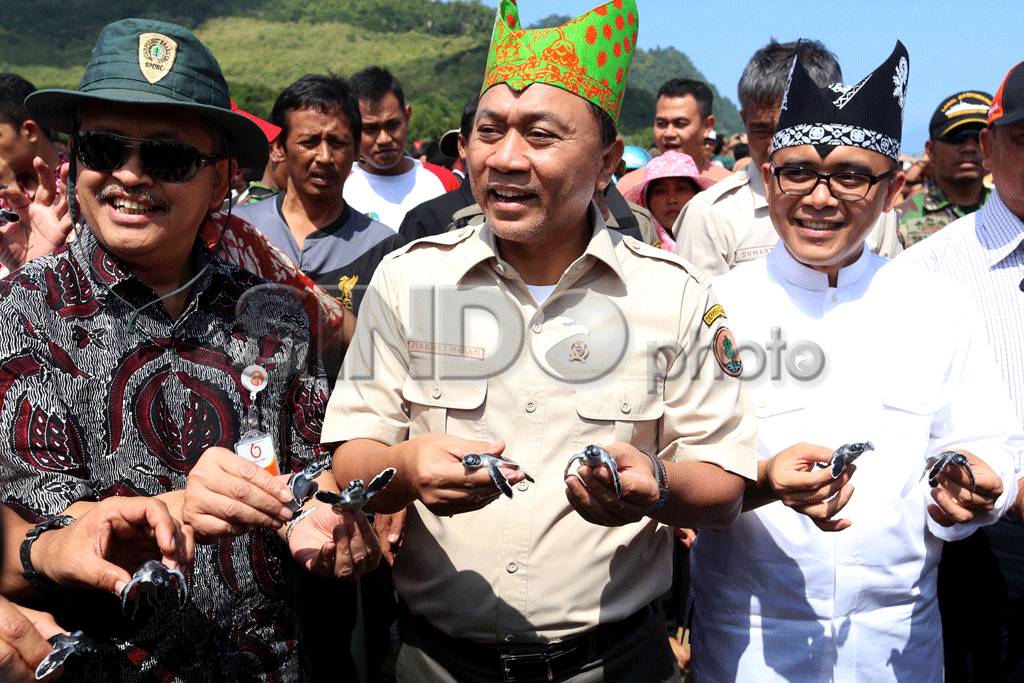 Menhut lepas ratusan...