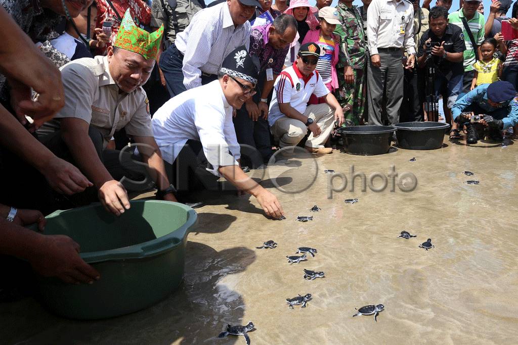 Menhut lepas ratusan...