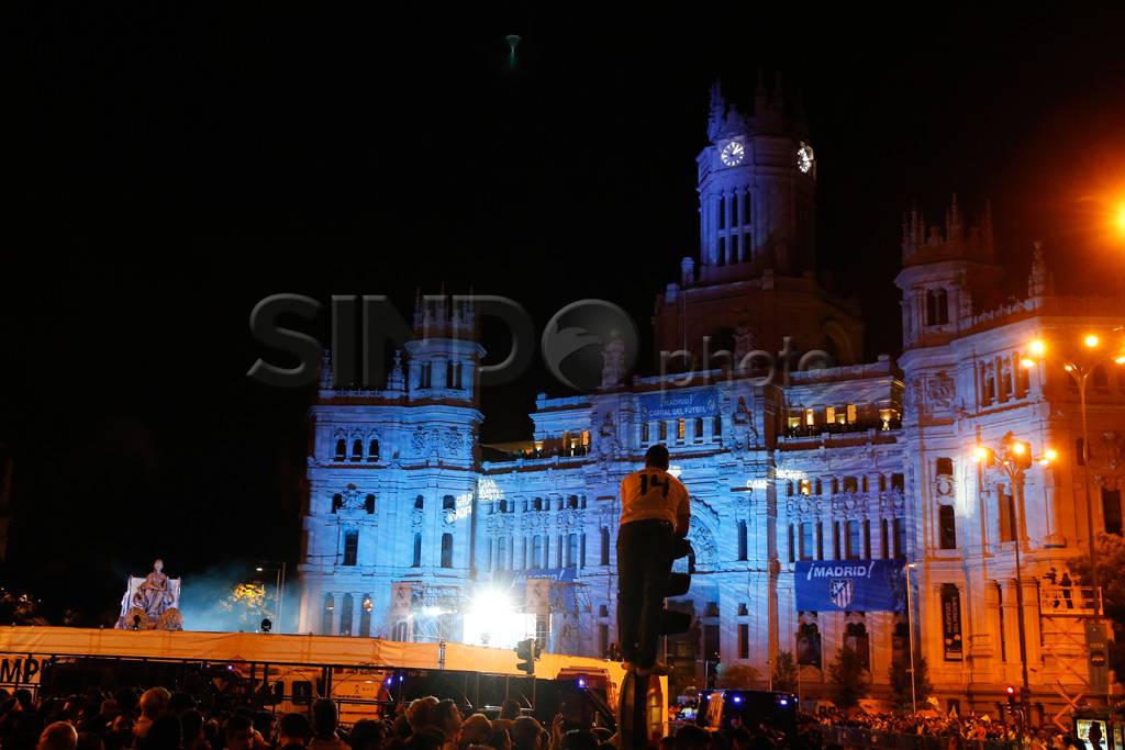 Real Madrid berpesta...