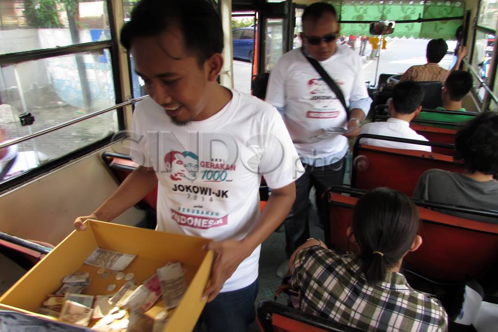 Aksi gerakan Rp 1000...