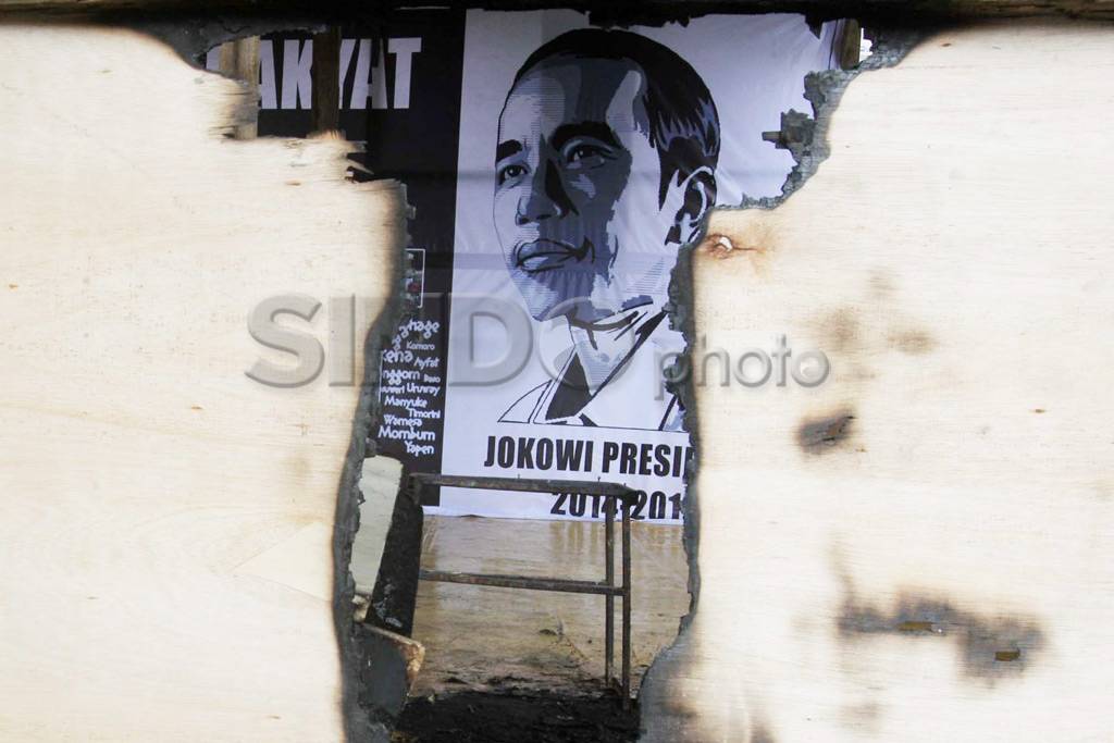 Posko relawan Jokowi...