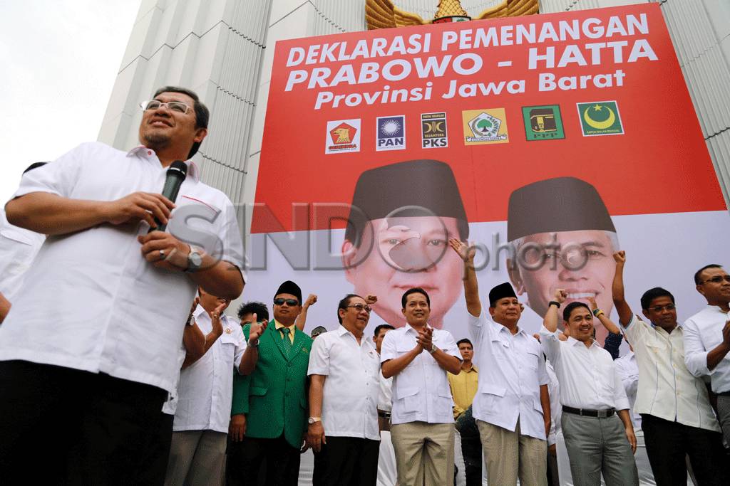Prabowo hadiri deklarasi...