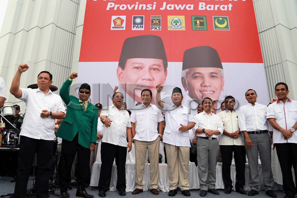 Prabowo hadiri deklarasi...