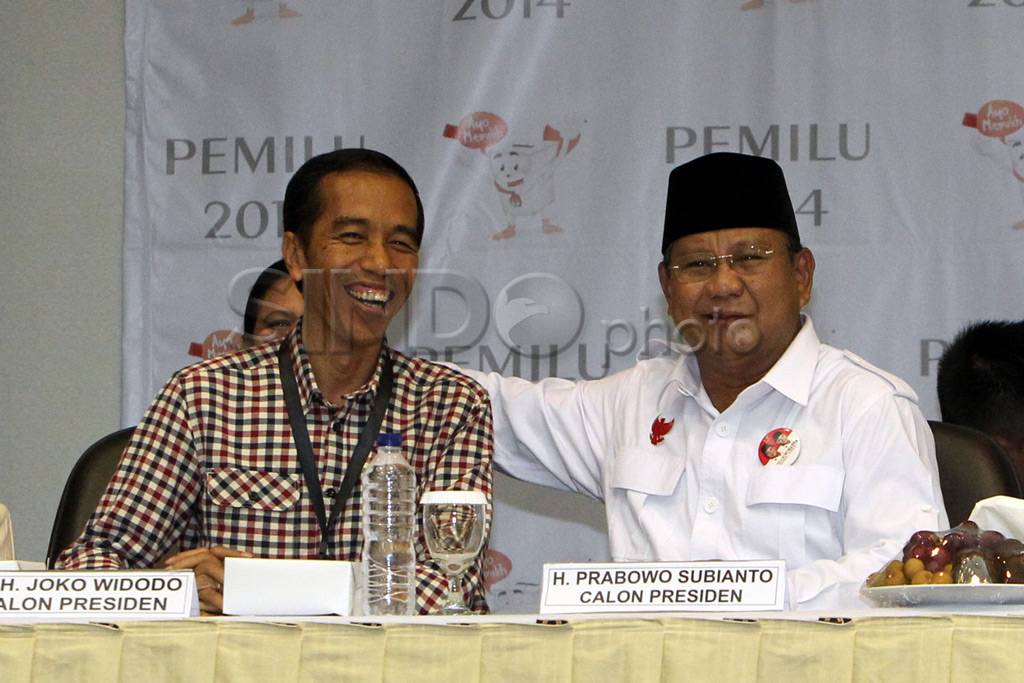 Undian nomor urut capres,...