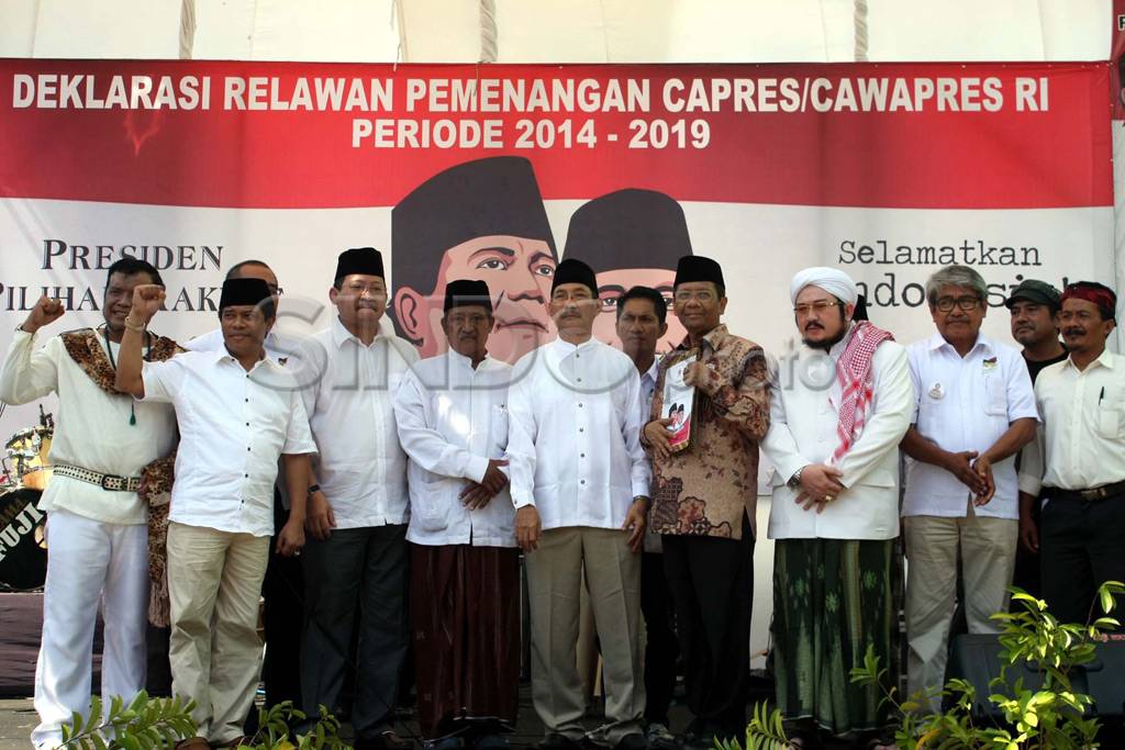 Mahfud MD hadiri deklarasi...