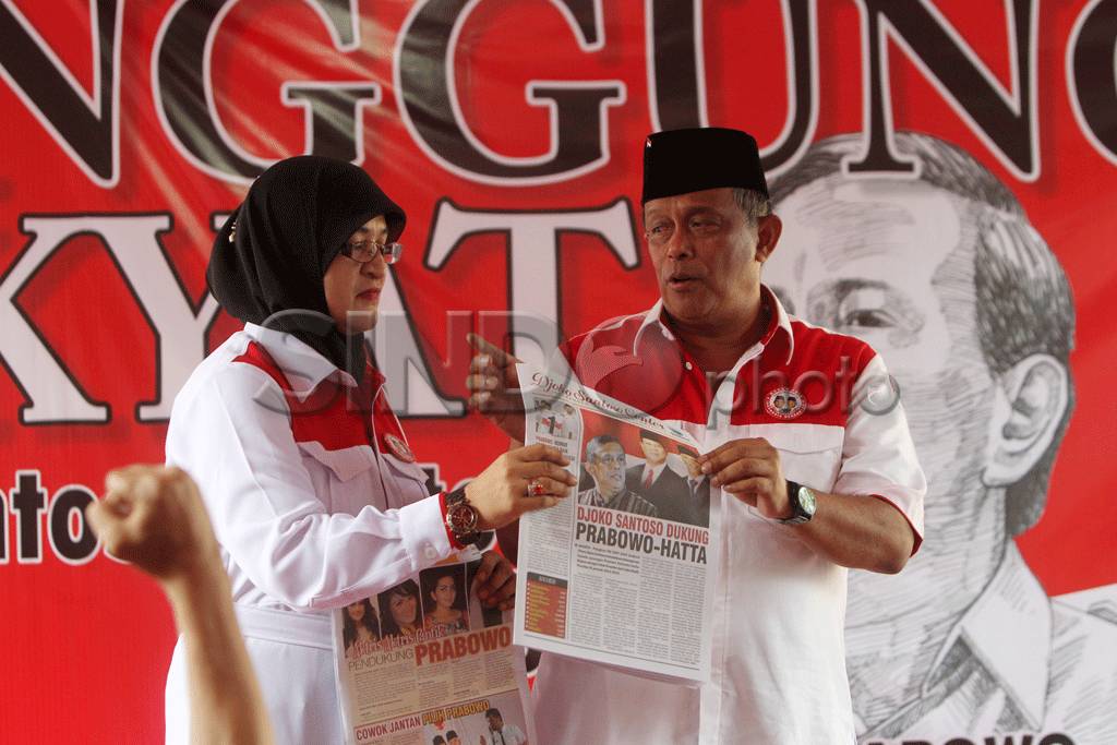 Djoko Santoso Dukung...