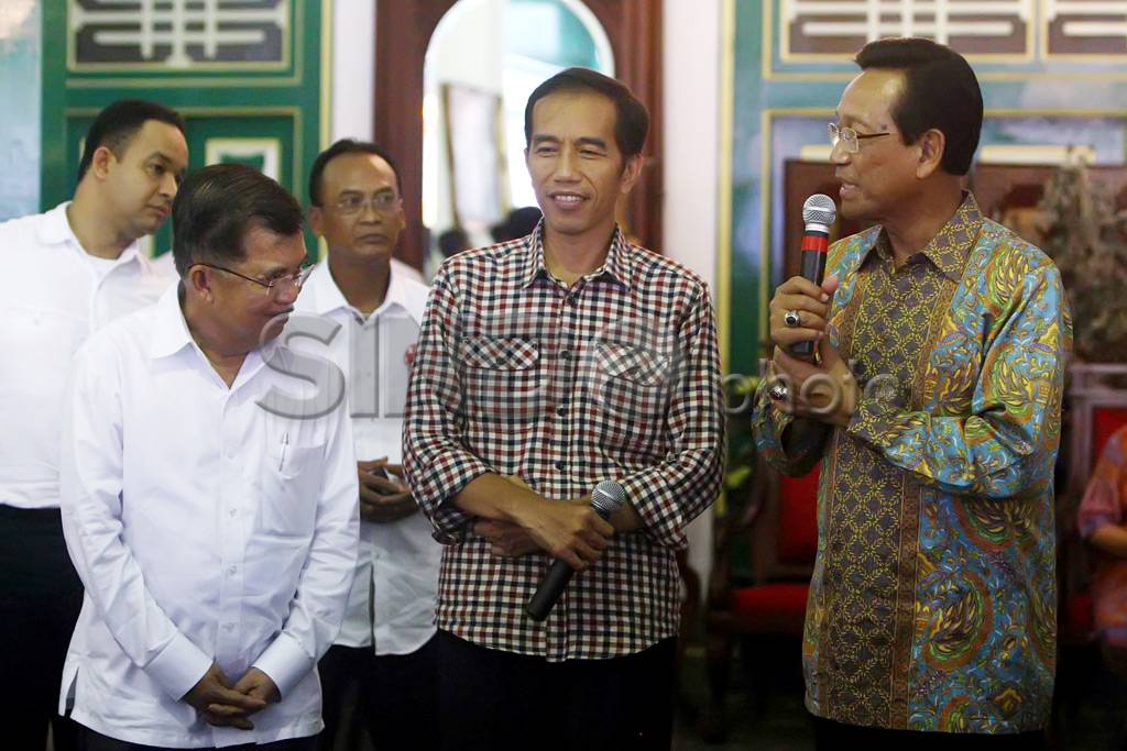 Jokowi-JK kunjungi Sultan...