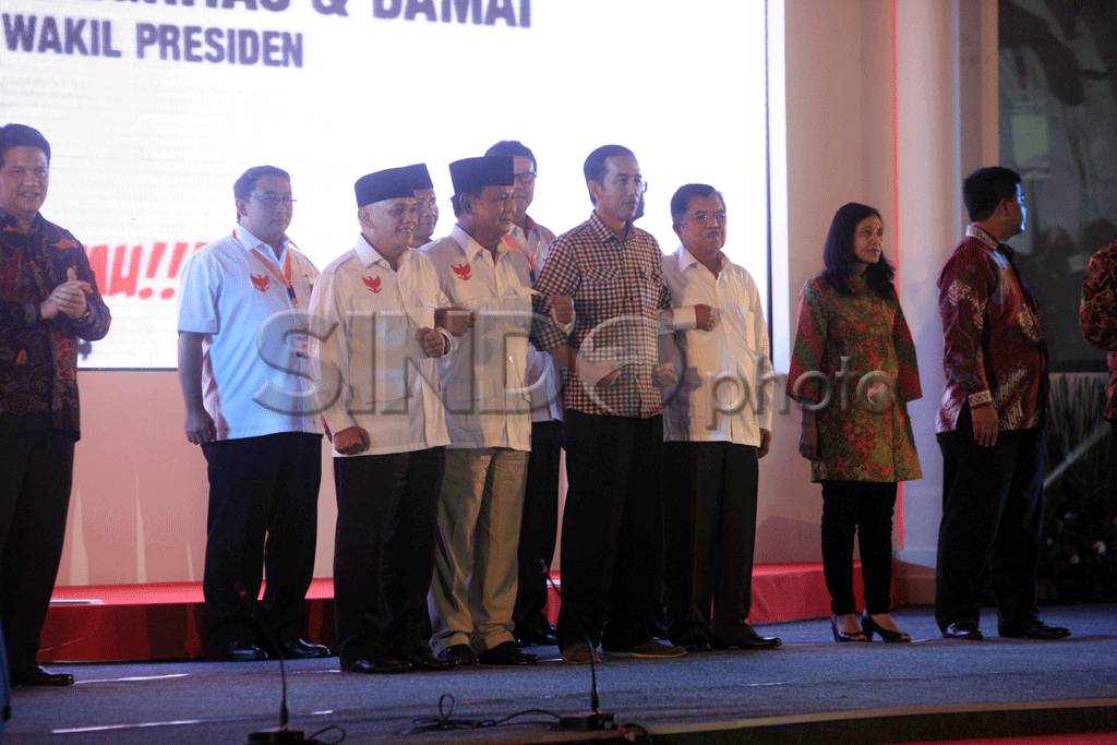 Prabowo-Hatta dan Jokowi-JK...