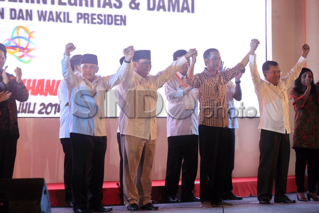 Prabowo-Hatta dan Jokowi-JK...