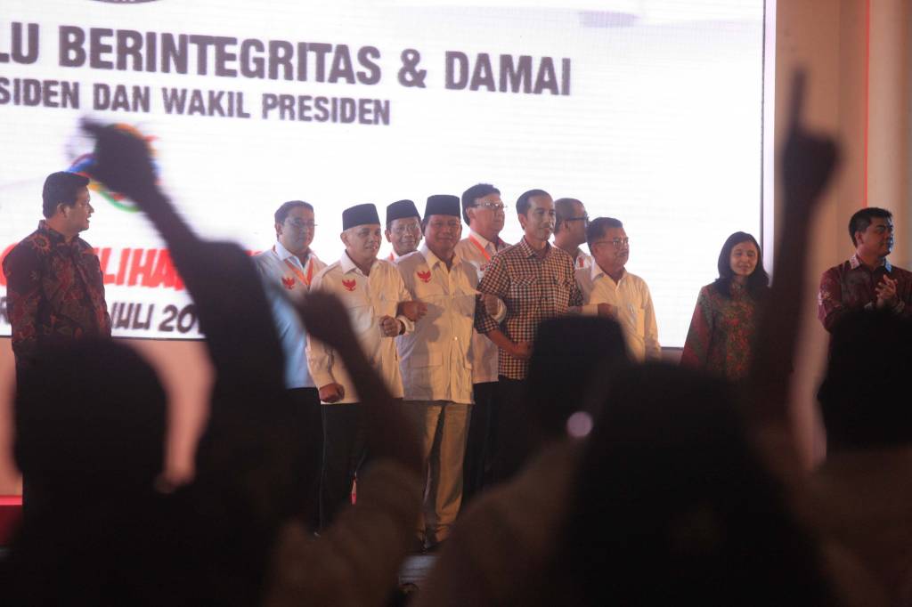 Prabowo-Hatta dan Jokowi-JK...
