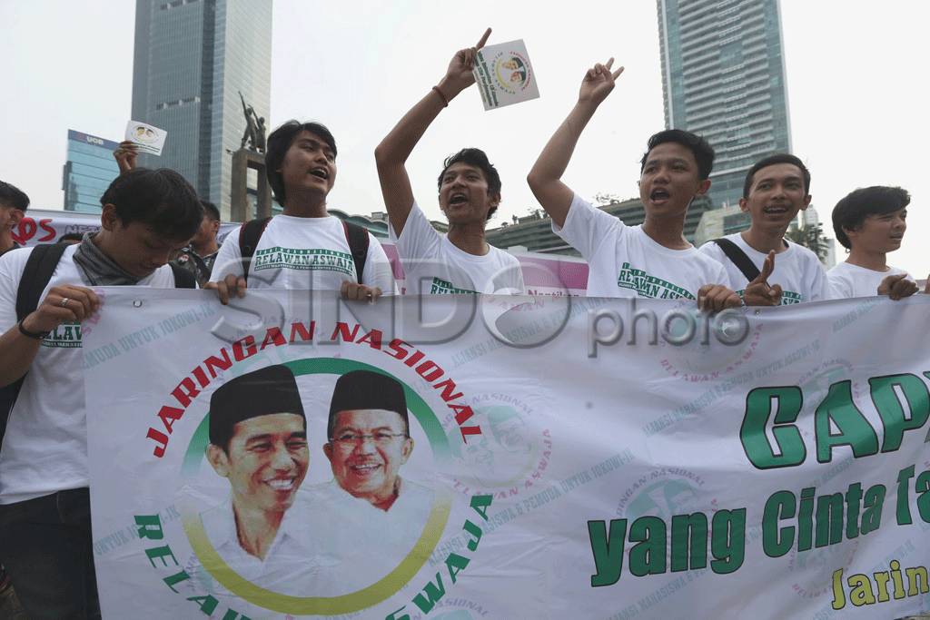 Relawan Dukung Jokowi-JK...