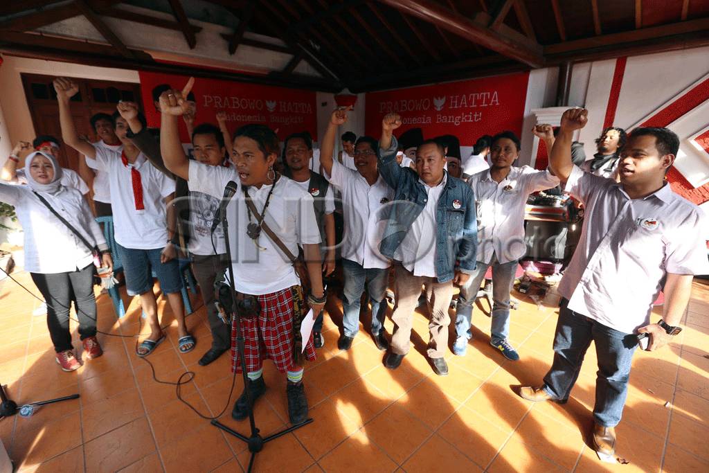 Aktivis 98 Dukung Prabowo-Hatta...