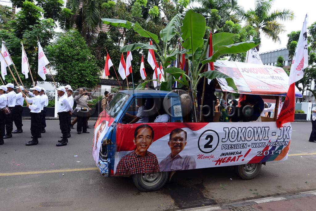 Pawai Sosialisasi Pilpres...