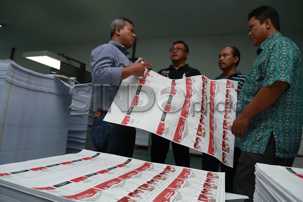 Pencetakan Surat Suara...