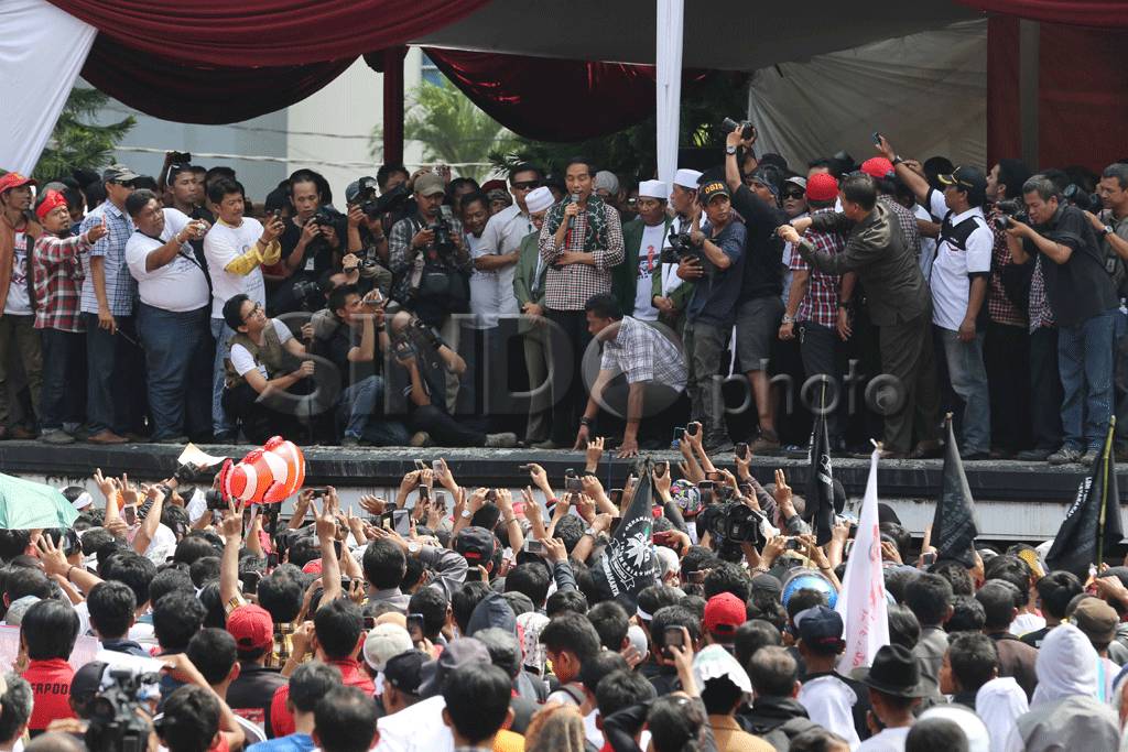 Jokowi Kampanye di Purwakarta