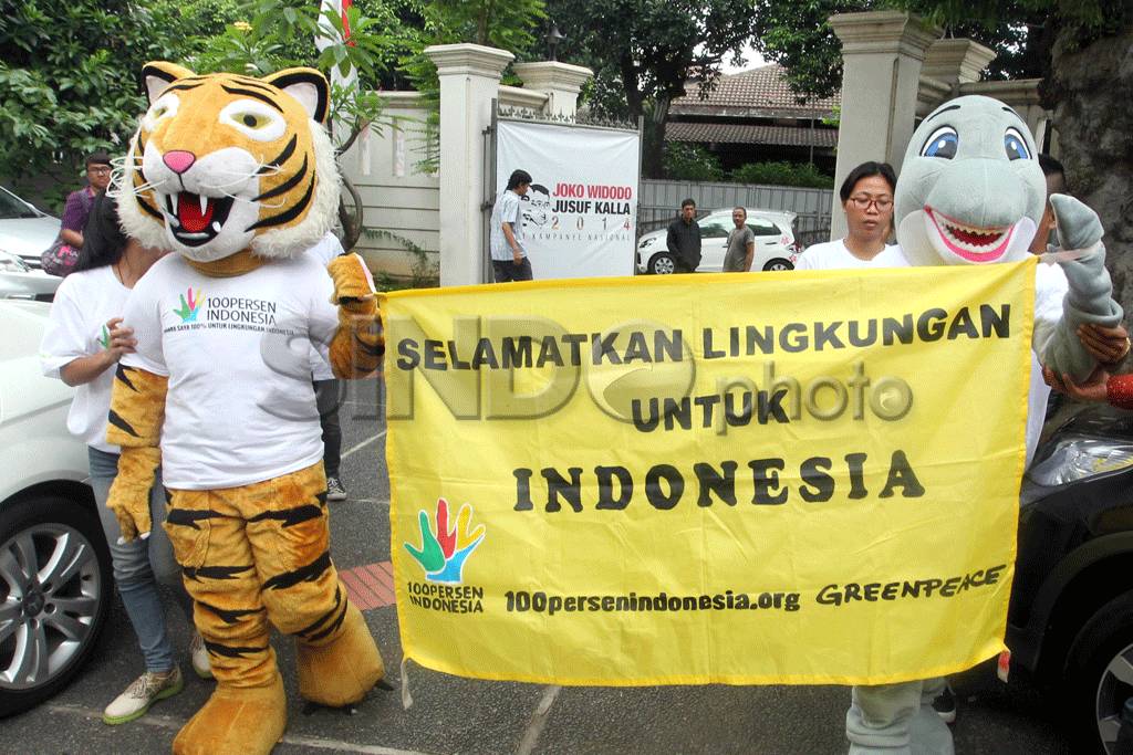 Greenpeace Tantang Capres...