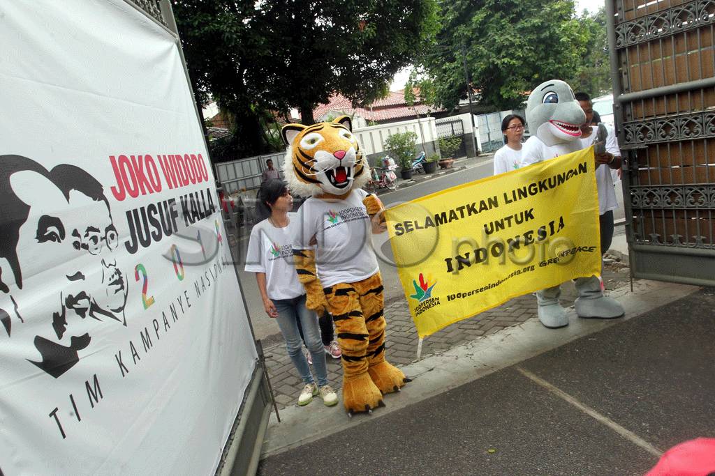 Greenpeace Tantang Capres...