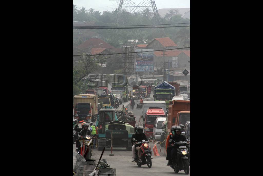 Pembetonan Jalur Mudik...