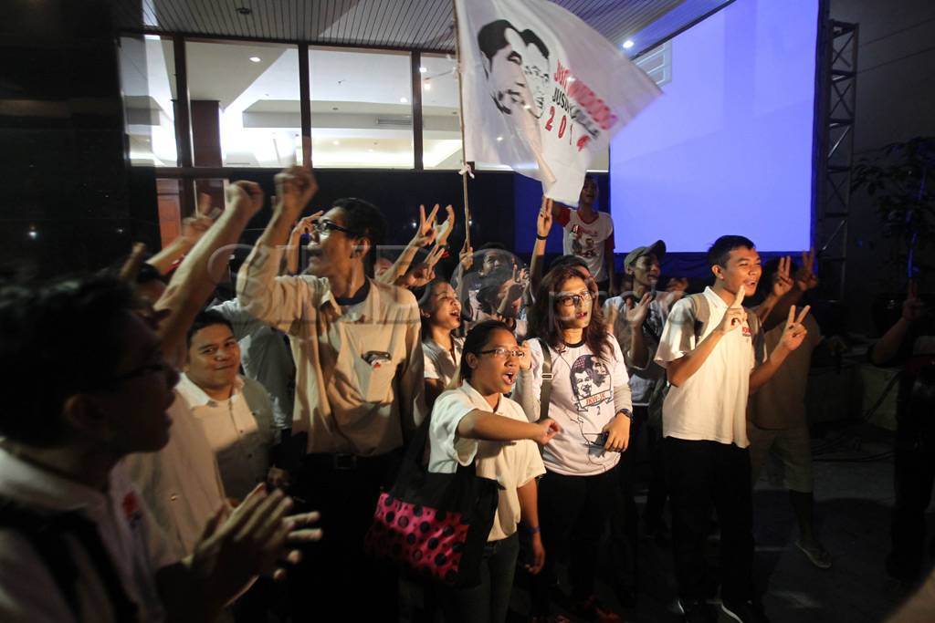 Pendukung Debat Cawapres...
