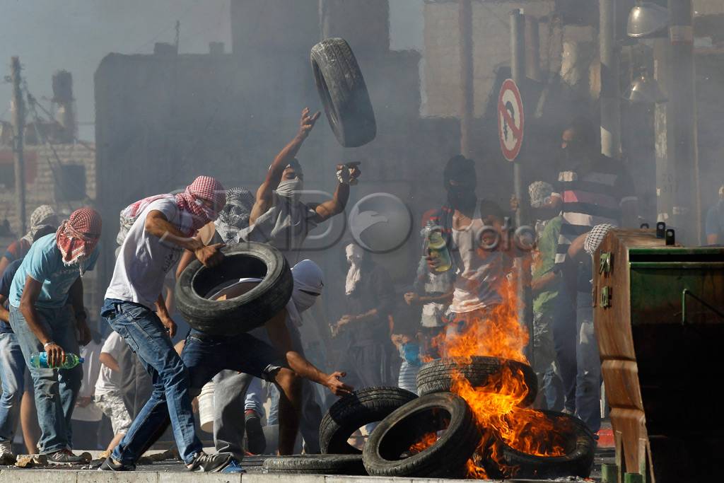 Pemuda Palestina Bentrok...