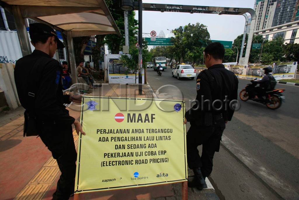 Gerbang ERP Mulai Dipasang
