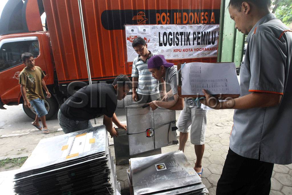 Logistik Pilpres di...