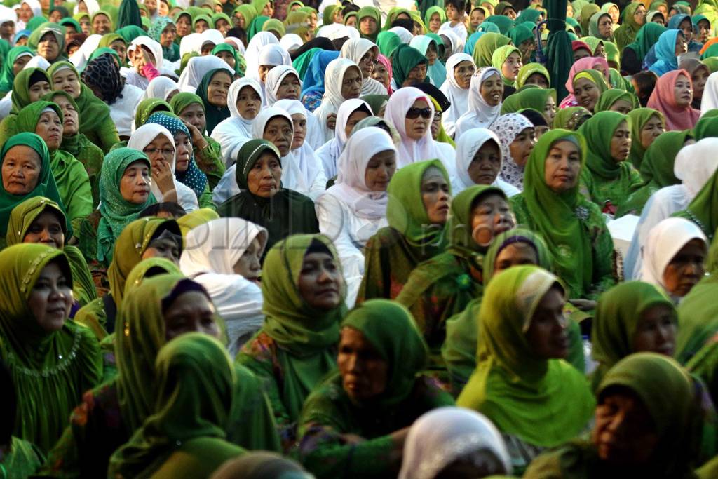 Pilpres Damai, Muslimat...