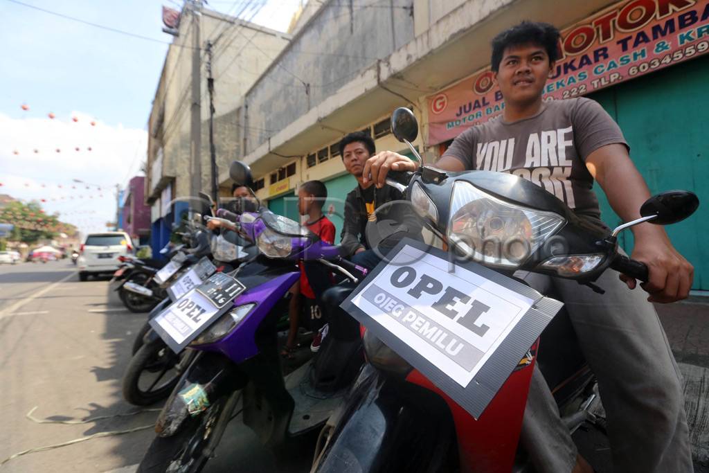 Ojeg Pemilu di Bandung