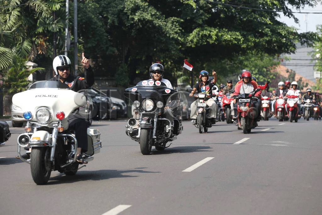 Pendukung Prabowo-Hatta...
