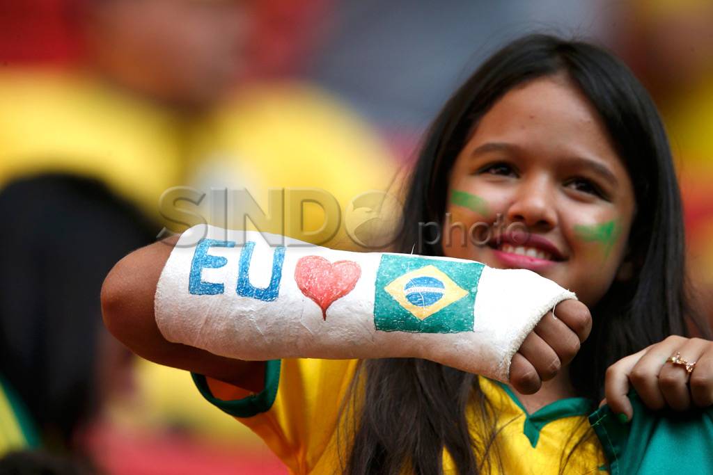 Air Mata Suporter Brazil