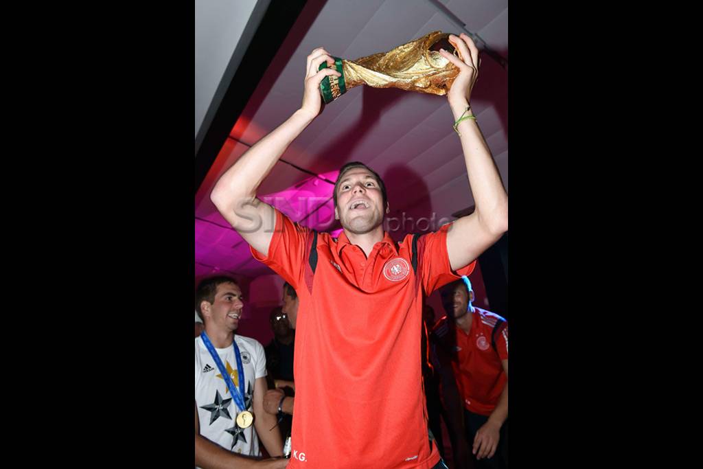 Pose Pemain Jerman bersama...