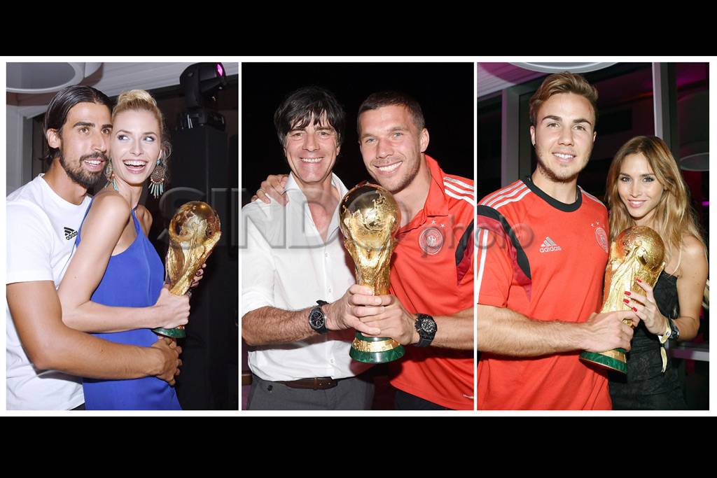 Pose Pemain Jerman bersama...
