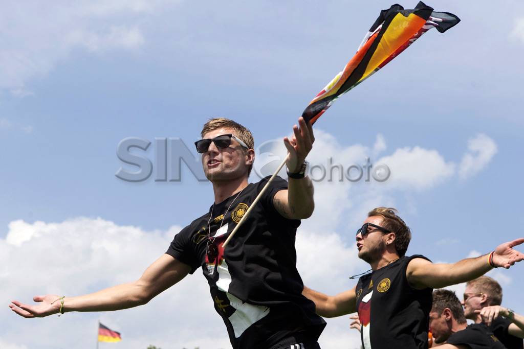 Skuad Jerman Tiba di...