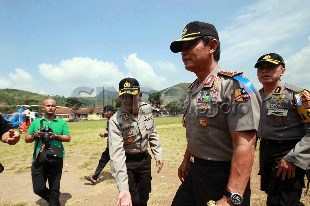 Kapolri Pantau Arus...