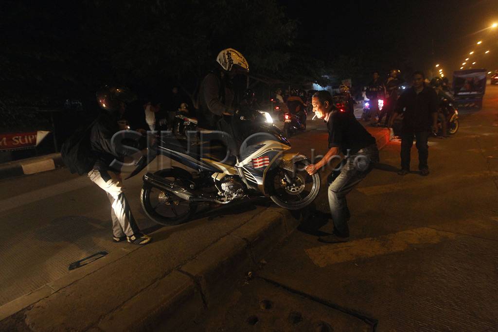 Ribuan Pemudik Motor...