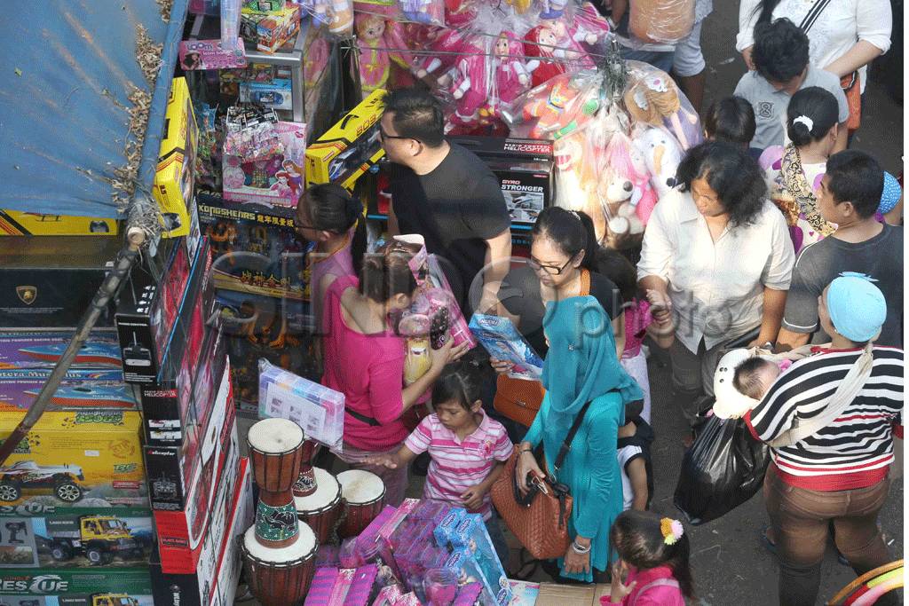 Pasar Gembrong Ramai...