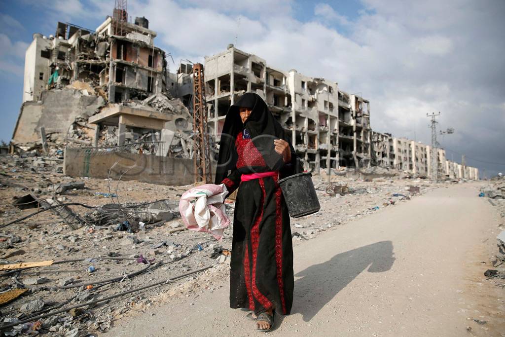 Kehancuran Kota di Gaza