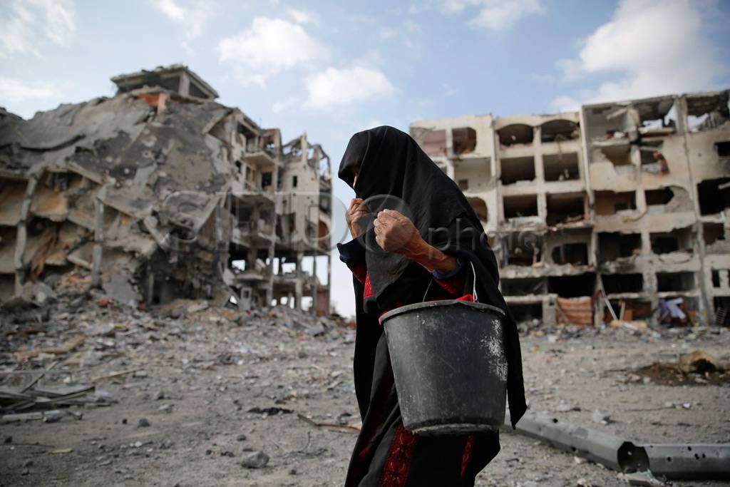 Kehancuran Kota di Gaza