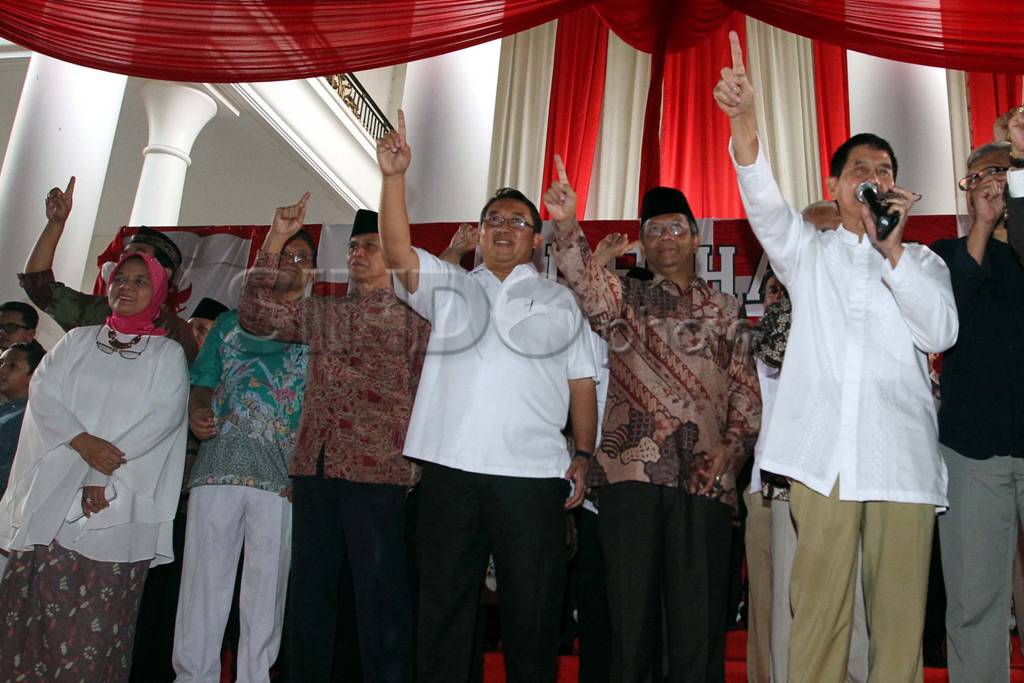 Halal Bihalal Prabowo-Hatta...