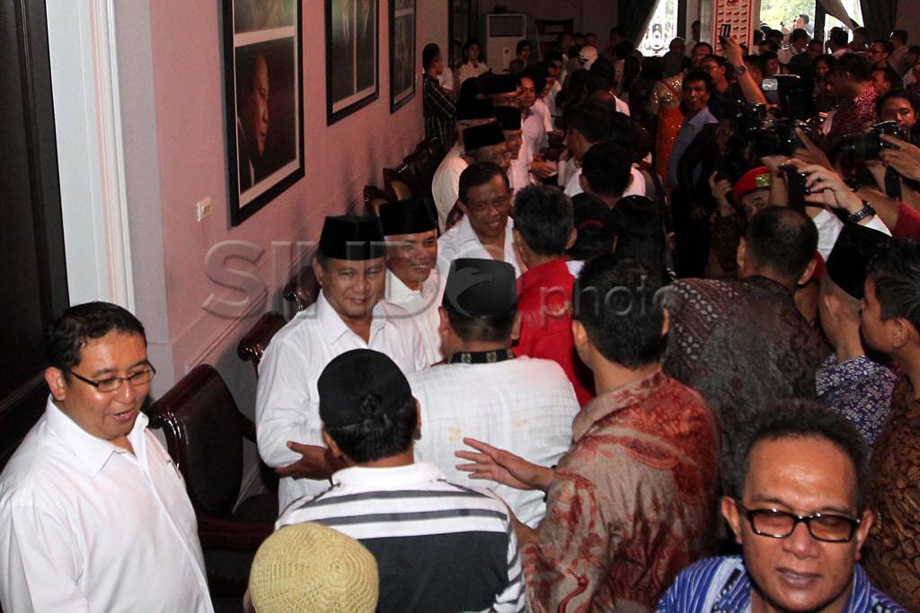 Halal Bihalal Prabowo-Hatta...