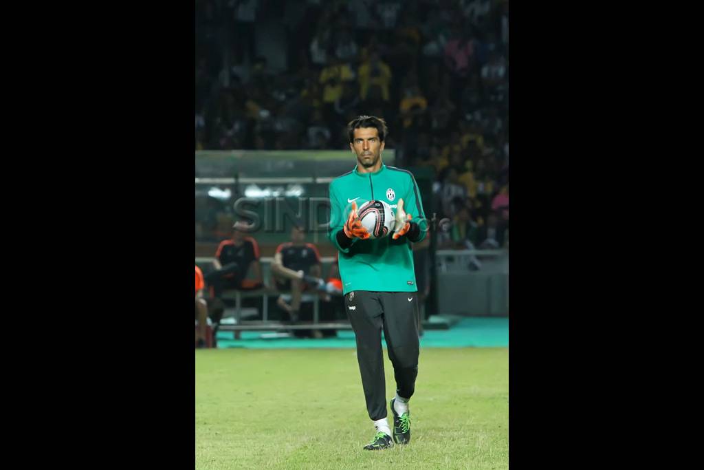 Pemain Juventus Latihan...