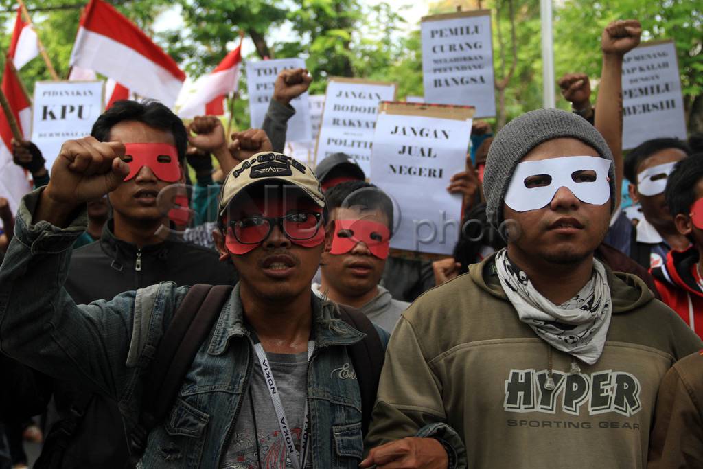 Pendukung Prabowo-Hatta...