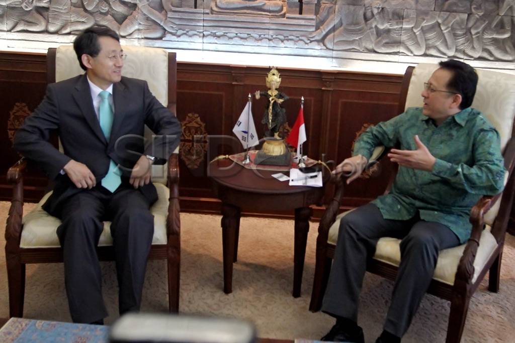 Dubes Korsel Temui Ketua...