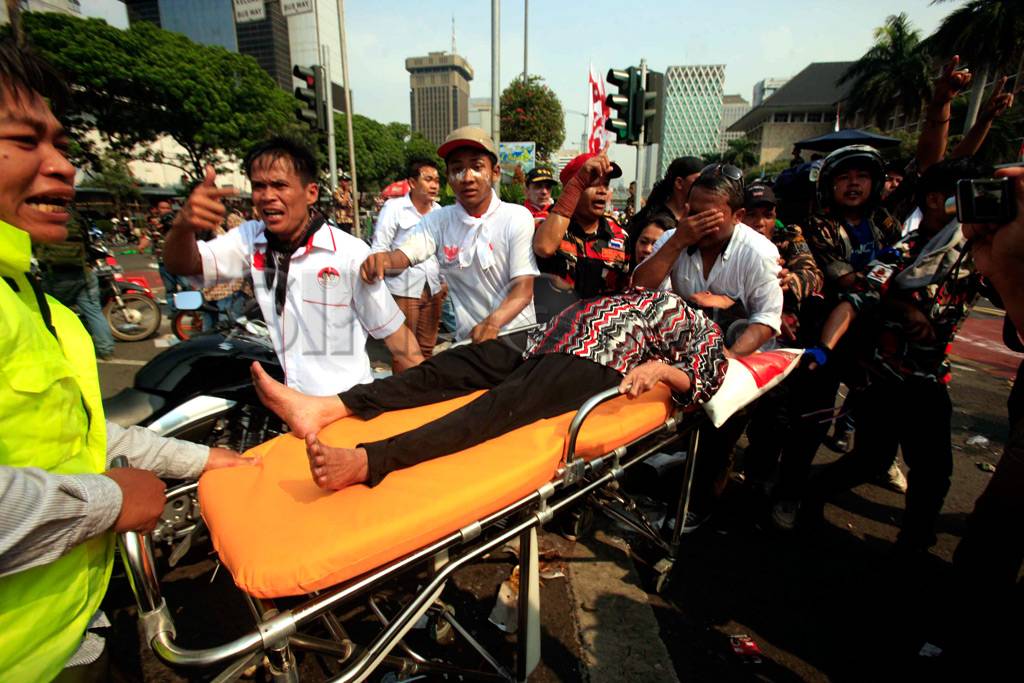 Ribuan Massa Prabowo...