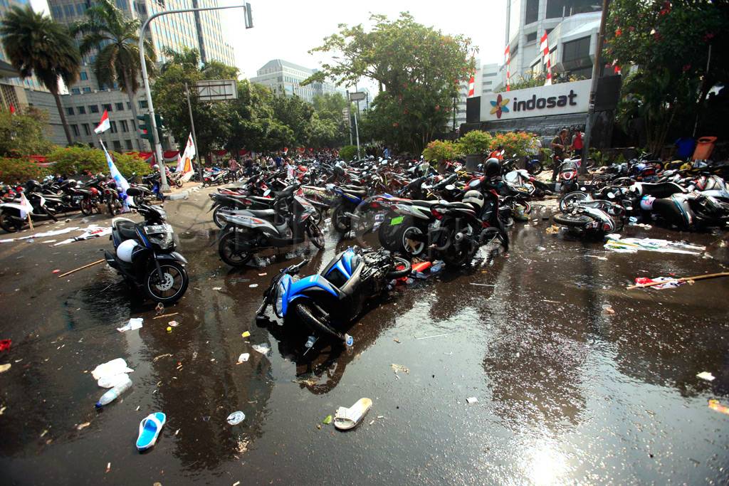 Ribuan Massa Prabowo...