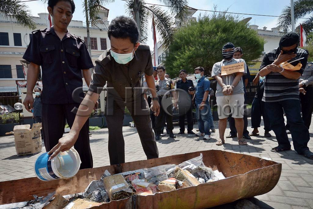 Polres Gowa Amankan...